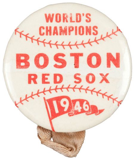 1946 Boston Red Sox Phantom WS Champs Pin